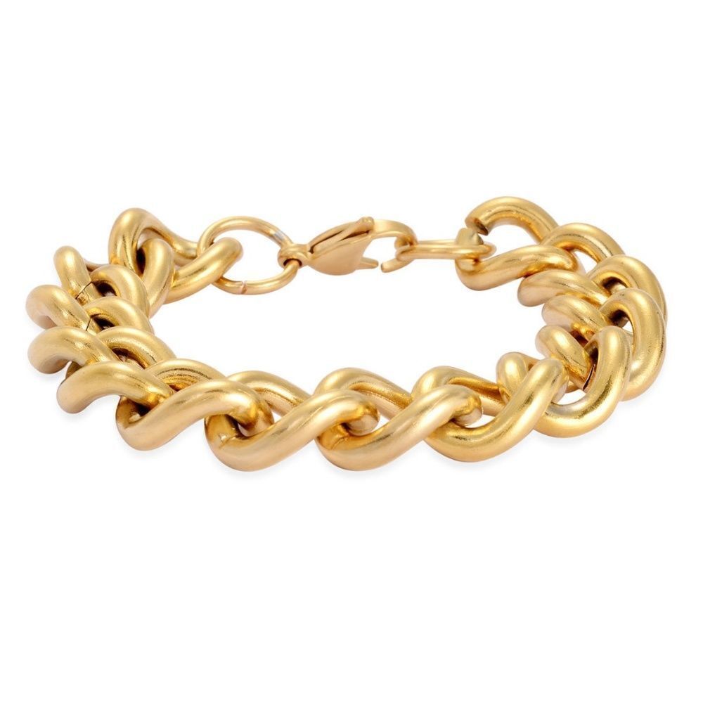 Bracelet ION Plated YG Stainless…